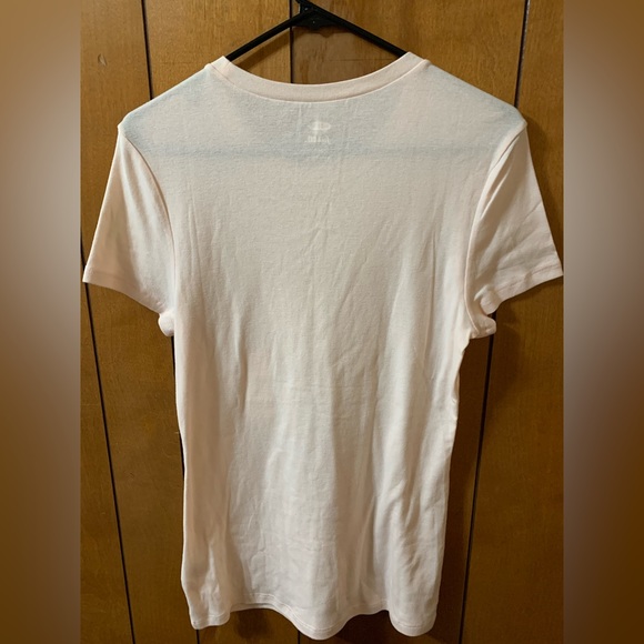 NWT Old Navy Fitted T-shirt Tee Short Sleeve Tee Top Pink Sz L - Picture 8 of 9